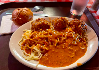 Tommy's Joynt signature dishes Hof-Brau Sandwich
Tommy's Famous Meatballs
Buffalo Stew